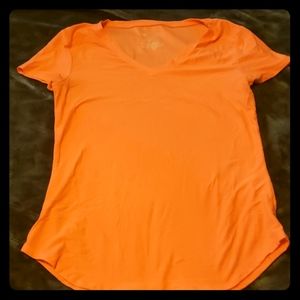 Neon peach flow tshirt
